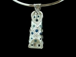 Picture of Art Clay Silver & Cubic Zirconia Pendant.