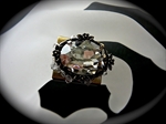 Picture of Swarovski brass ring.