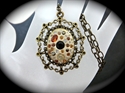 Picture of Crystal Clay & Swarovski Chatons-pendant