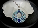 Picture of Pendant / Crystal Clay  & Swarovski Chatons
