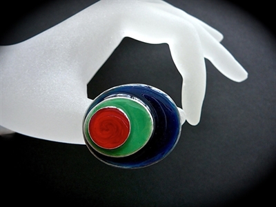 Picture of Aluminium & Melt art ring