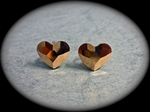Picture of Swarovski heart earrings