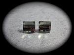 Picture of Swarovski cube earrings