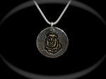 Picture of Art Clay Silver Pendant.