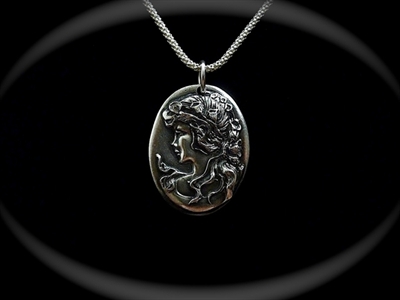 Picture of Art Clay Silver Pendant.