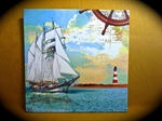 Picture of Wall decor - Decoupage