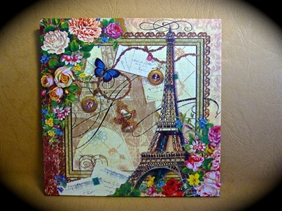 Picture of Wall decor - Decoupage