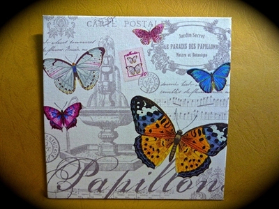 Picture of Wall decor - Decoupage