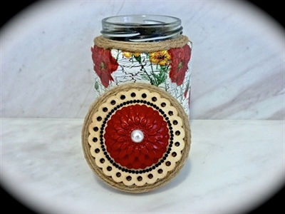 Picture of Decoupage jar