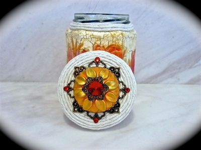 Picture of Decoupage jar